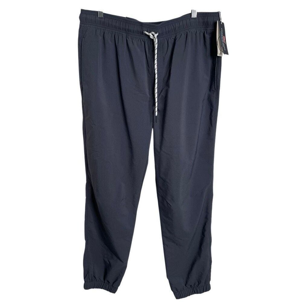vineyard vines Performance Mens On The Go Joggers XL Grey Elastic Waist Athlete